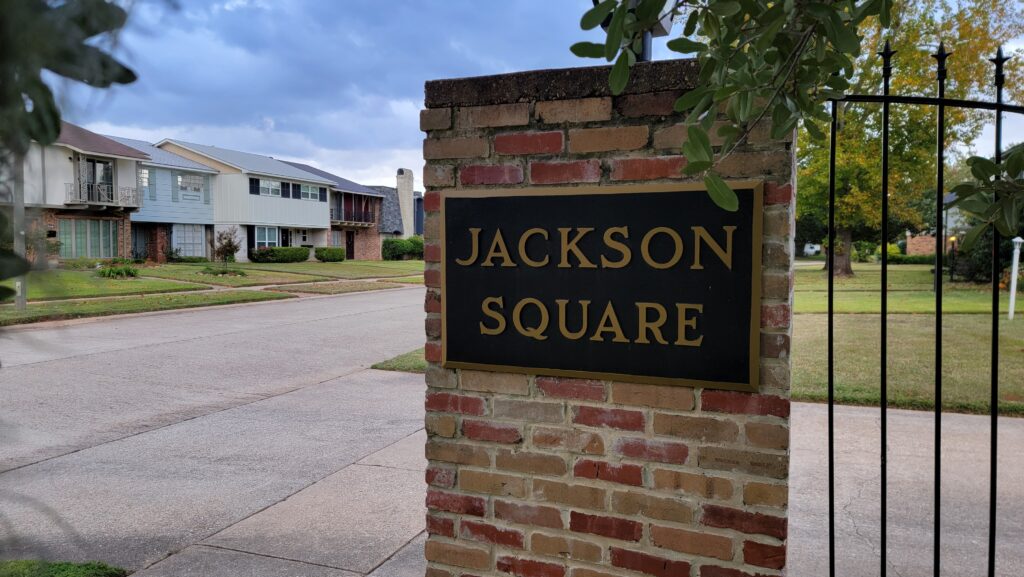 Gate to Jackson Square Townhomes
